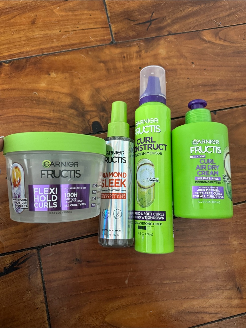 Garnier Fructis Green Curl Care Set